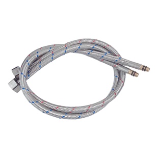 抽拉式水龙头非标M8冷热进水软管小口径7.5mm水管欧美标尖头上水