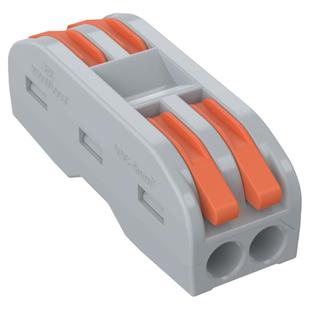 统联PCT-222二进二出多功能电线连接器SPL-2快速接线端子对接端子