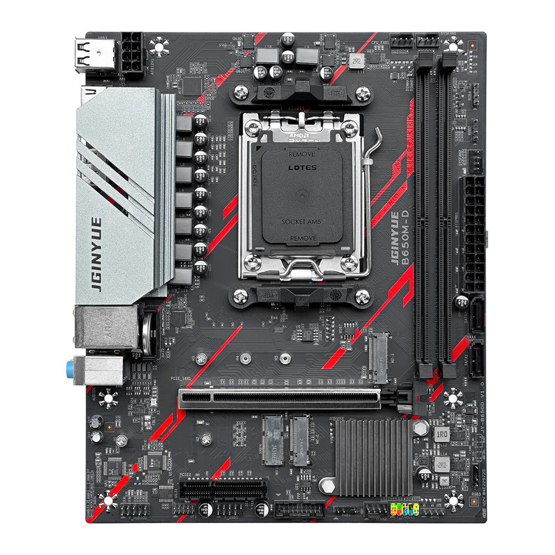 精粤B650M-DAM5主板DDR5内存