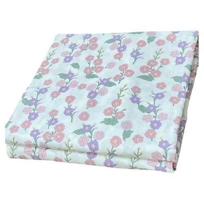 100%纯棉床单单件被套床笠田园风