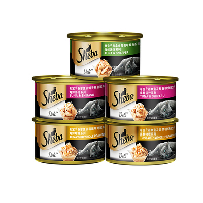希宝猫罐头泰国进口48/24罐