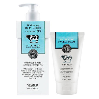 泰国美丽蓓菲护肤香体牛奶洗面奶