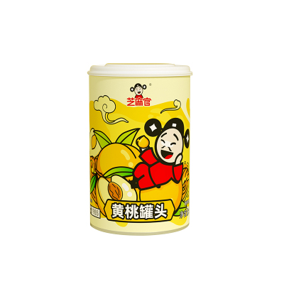 芝麻官黄桃罐头425g*6便携罐装