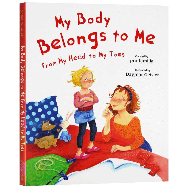 我的身体只属于我自己 英文原版 My Body Belongs to Me 儿童安全教育绘本 自我保护意识培养 英文版进口原版英语书籍
