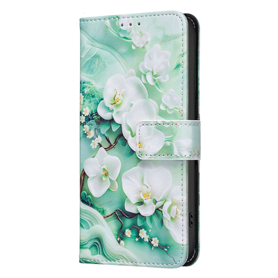 适用reno型号可选彩绘皮套手机壳