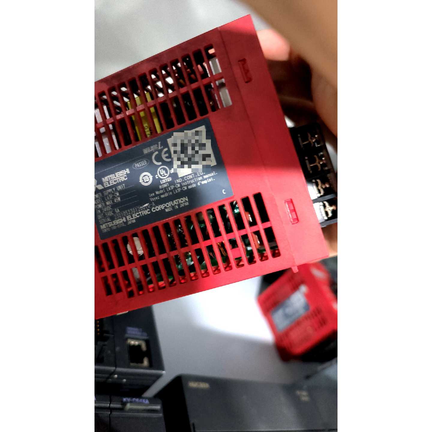 议价三菱L系列PLC模块一套,型号L61P-CM、L02CPU-
