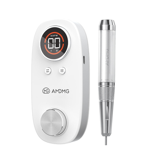 AMDMG蓄电笔式空心杯修卸指甲前置去死皮茧防水打磨机美甲店专用
