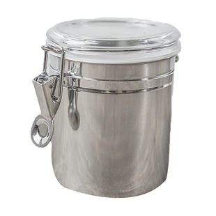 不锈钢密封罐 咖啡豆茶叶干果糖果防潮保鲜罐储物罐子奶茶店用品