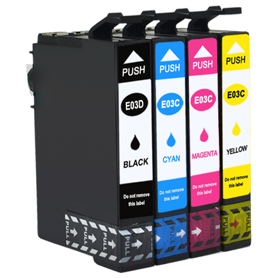 硌彩适用 爱普生T03D T03C墨盒WF-2861 2860打印机油墨水盒墨盒