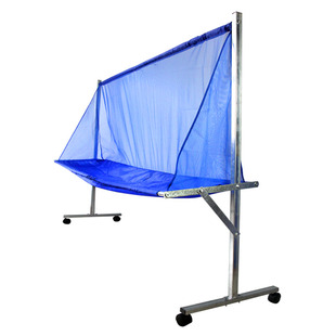 乒乓球接球网落地式收球网集球器多球架捡球网发球机移动式集球网