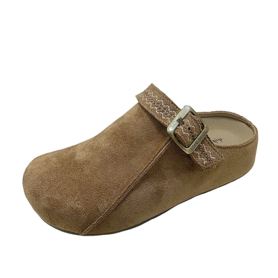 内增高勃肯鞋女复古懒人一脚蹬