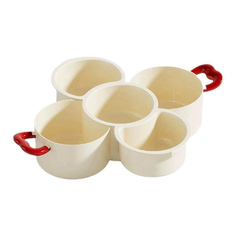 多巴胺双层干湿分离果盘