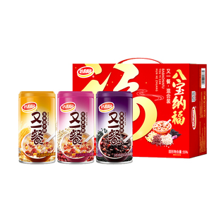 达利园又一餐混合装八宝粥360g*12罐年货礼盒多口味过年即食早餐