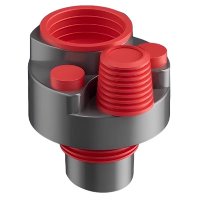 厨房下水管三通防返臭五通分流器