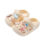 儿童洞洞鞋宝宝拖鞋男童女童夏季凉拖包头婴幼儿小孩防滑软底凉鞋