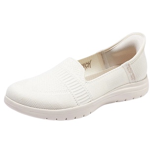 闪穿鞋Skechers斯凯奇孕妇鞋夏一脚蹬单鞋健步鞋软底舒适网面透气