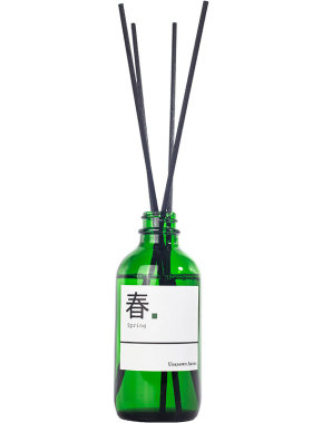 复古小绿瓶无火香薰精油持久清新