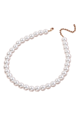 项链上新仙气珍珠锁骨链套装2021年新款女pearl necklaces women