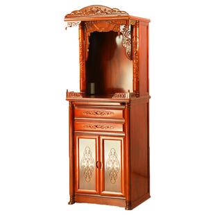 神龛供奉台家用神柜实木神台柜供桌一体农村大厅财神爷摆放柜佛柜