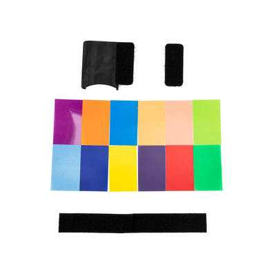 闪光灯机顶灯改色滤色片