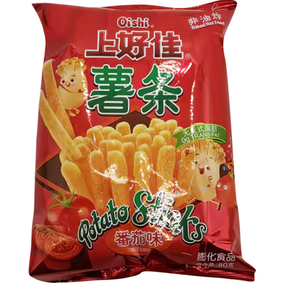 上好佳番茄原味80克*12袋薯条