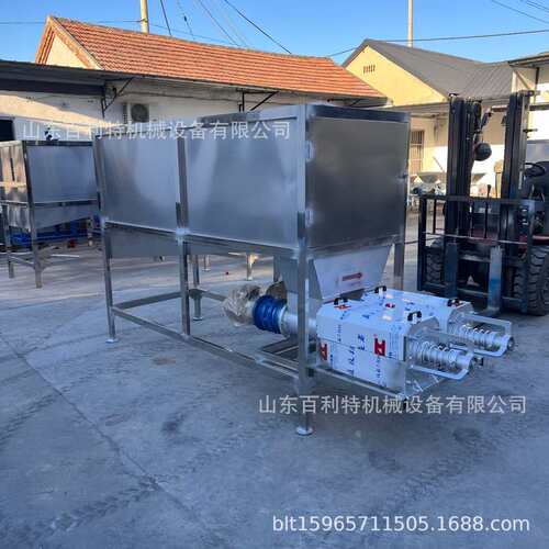 滚筒微滤式分离机双机头固液分离机猪粪脱水机粪便干湿分离机