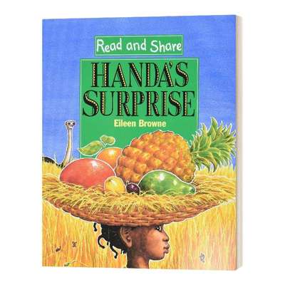 英文原版 Read and Share Handa's Surprise 汉达的惊喜 平装 廖彩杏书单推荐 英文版 进口英语原版书籍