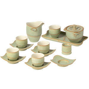 万仟堂清雅秀丽春竹元素成套茶具