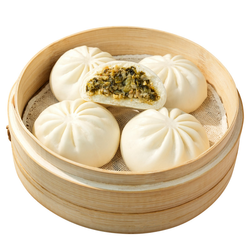 早餐早点包子速冻面点酸菜包