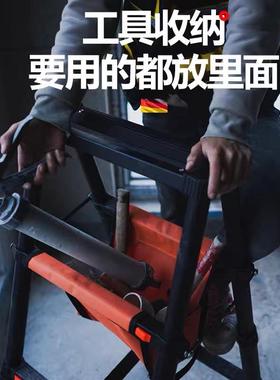 镁多力铝合金梯工程梯多功能升降梯可行走人字梯装修伸缩移动梯子