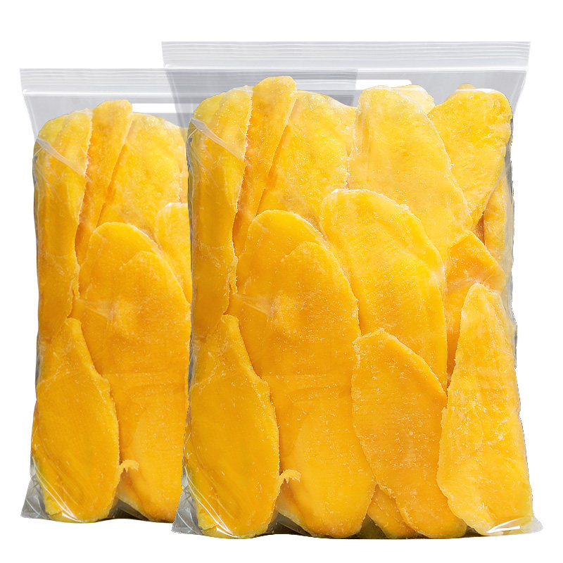 芒果干中大片250g/100g足斤果脯零食大袋网红便宜即食芒果干零食