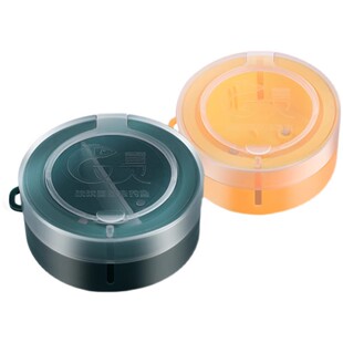 欢喜 圆形旋转子线钩收纳盒鱼钩盒海钓船钓路亚矶钓大容量配件盒