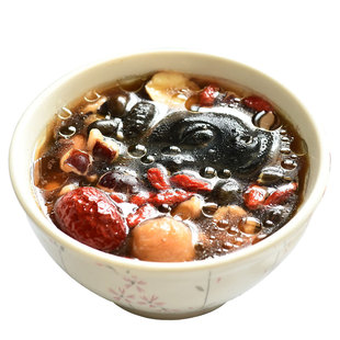 冠膳 阿胶黄精乌鸡汤 女生滋补品炖鸡汤料食材营养气血煲汤材料包