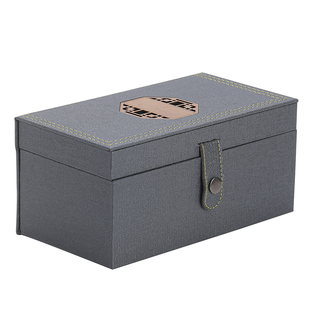 高档锦盒双杯礼品盒摆件首饰盒茶具主人杯品茗杯建盏包装盒空盒子