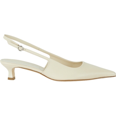 【折扣】aeyde Catrina女士气质露跟手工车线中跟鞋