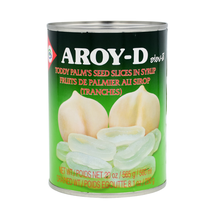 泰国安来利糖水白玉丹海底椰罐头565g 片状即食化州糖水甜品原料