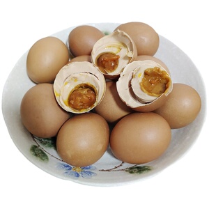 正宗流油麻酱鸡蛋天津蓟县特产即食五香麻将咸鸡蛋腌制/蓟州发货