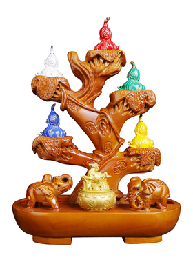 董易林吉祥物2026年马到成功摆件