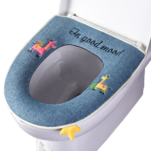 大号加大马桶垫 四季通用加厚大号特大马桶坐垫家用坐便垫马桶套