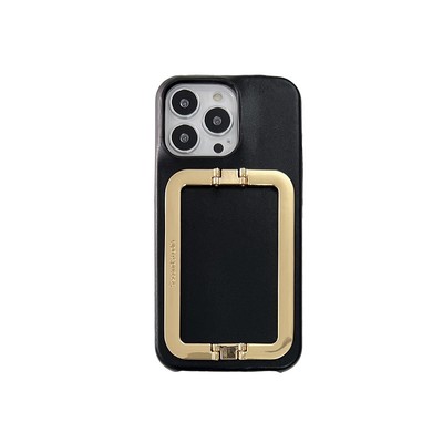 简约高级感小羊皮质防摔手拿时尚