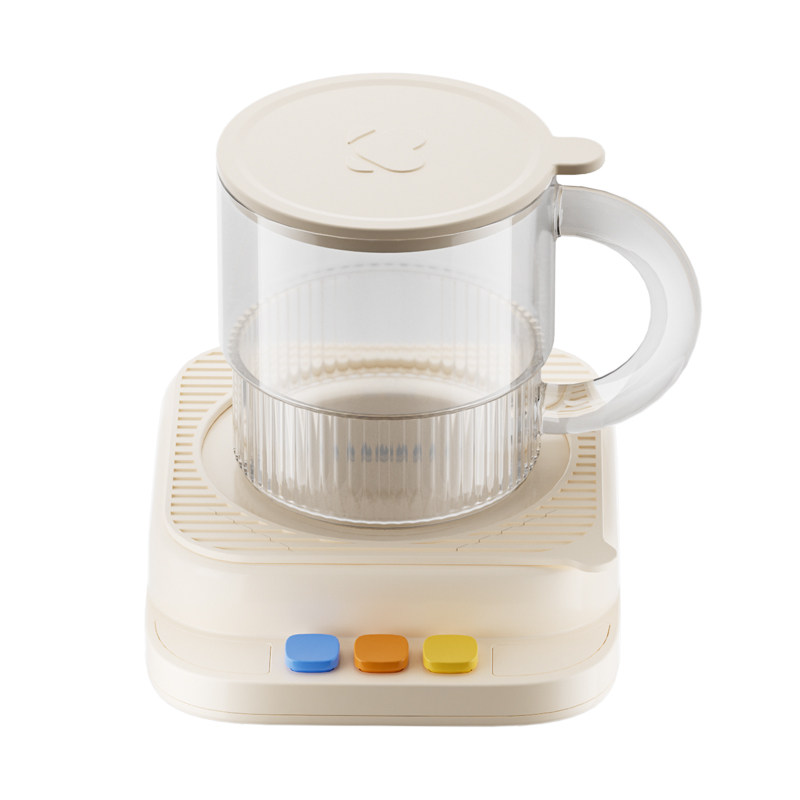 巴森恒温杯垫热牛奶神器四档调温家用宿舍办公室加热55度暖杯垫