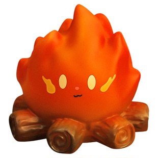 圣诞节篝火小夜灯led电子蜡烛灯装饰氛围灯送儿童圣诞节礼物摆件