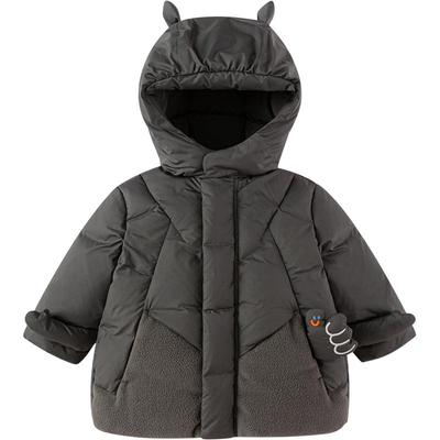 巴拉巴拉羽绒服男童简约保暖童装