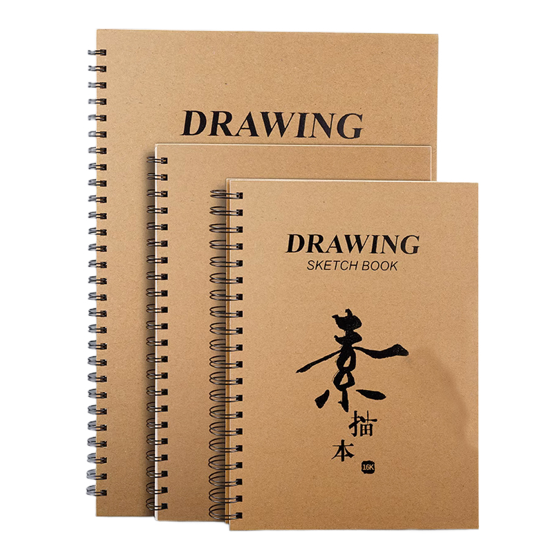 素描本a4美术生专用活页可拆卸高颜值空白8K绘画画本子随身速写本手绘描画本16k图画本画册小学生幼儿园儿童