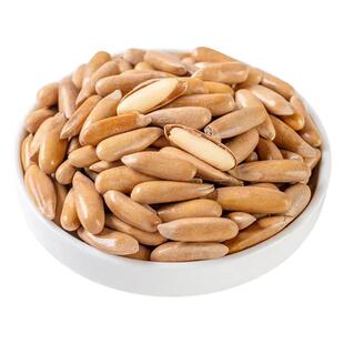 2025新货净重巴西松子500g精选大颗阿富汗手剥松子坚果零食年货