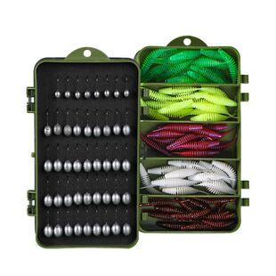 根钓钩慕斯达钩条轻舞虫5cm黑坑小克重微物路亚防挂微铅软饵t尾