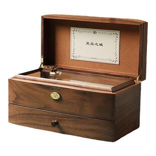 LOTS高端木质音乐盒首饰盒30音78音八音盒定制结婚生日礼物雷曼士