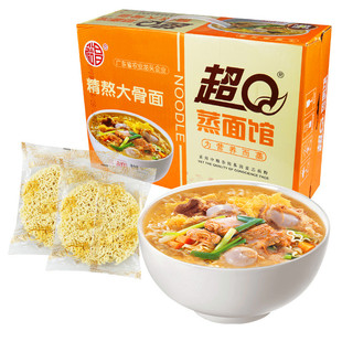 裕昌超Q蒸面馆整箱袋包装大碗面火锅非油炸方便面饼独立装排骨面