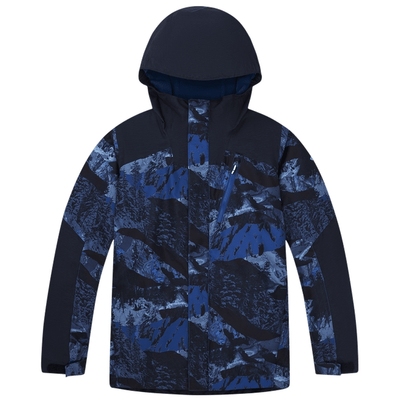 哥伦比亚男童银点防水滑雪服