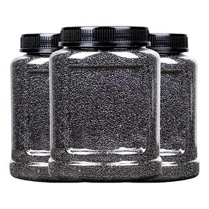 炒熟黑芝麻新货即食罐装免洗农家炒熟芝麻粒杂粮打豆浆非特级3斤
